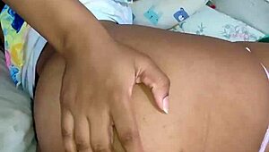 stepfather enjoys his young stepdaughter's big ass with anal play