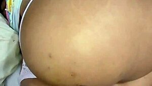 stepfather enjoys his young stepdaughter's big ass with anal play