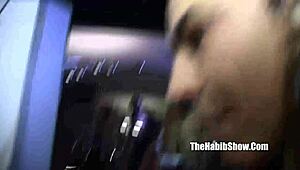 Ladybug vs Redzilla's BBC gangbang? Hood freak takes monster cocks deep