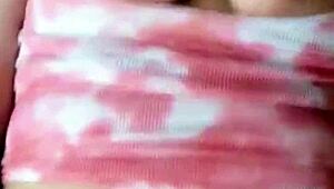 perfect big tits milf teases spreads pussy for monster cock creampie