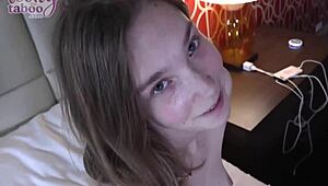 Boss Seth Brogan creampies chubby babysitter Claire Roos after deepthroat face fuck