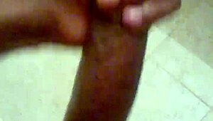 Homemade late night amateur striptease rips clothes off monster black cock vol 1