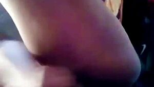 My exotic Latina girlfriend gets so hot she masturbates wildly with a cucumber alone