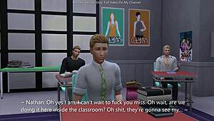 teacher, small dick teen fucks you raw in front of classmates?