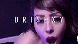 latina skinny solo joi shoves dildo in tight ass for cum