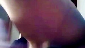 My exotic Latina girlfriend gets so hot she masturbates wildly with a cucumber alone