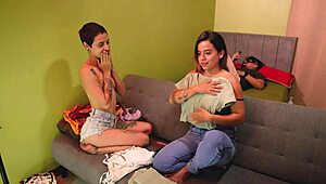 your horny stepbro doesn't respect you fucks all your friends moaning rough next door