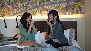 gf and stepsis both crave my cock cheating doggystyle and riding wild - cami strella x effy