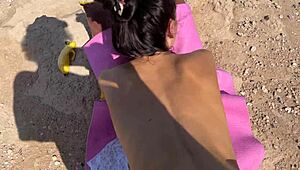 Naughty Petite Babysitter Bent Over for Quick Outdoor Creampie Pound!
