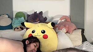 latino couple flashes ass then fucks to wild orgasm