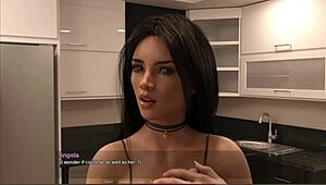 i finger my wet pussy watching gf get fingered and fucked rough in live interview pt 1