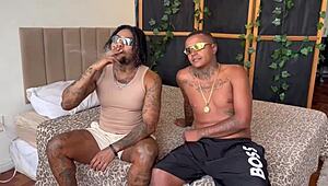 Maloka arrives f1 style and pounds trans ass on the breeze