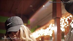 whoa that bubble butt latina at the concert... gotta creep