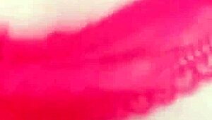 Stranger Watches Petite Latina Bent Over Outdoor