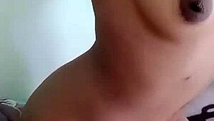 check out this sexy african kenyan milf flashing yummy natural tits on webcam solo fingering tight pussy