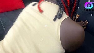 Big Ass Stepmom Poses Airplane for Stepson's Monster Cock Pounding Now!