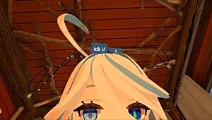 yukoshvr furina confidently takes charge over goth rider