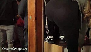 whoa that bubble butt latina at the concert... gotta creep