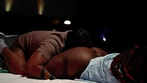 hot ebony beastnkitty couple big black cock creampie doggystyle nonstop