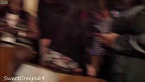 whoa that bubble butt latina at the concert... gotta creep