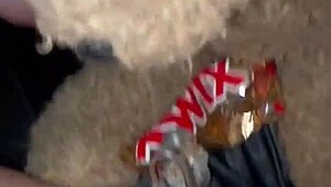 will this crazy arab slut's 6-hour bbc food fetish orgy freak you out?