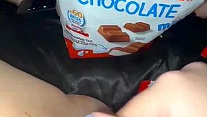 will this crazy arab slut's 6-hour bbc food fetish orgy freak you out?