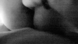 roommate latina with big tits gets fucked hard in the bedroom by her lesbian homie close up ass play