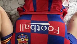 big ass cheerleader takes two cocks deep, you watching this?