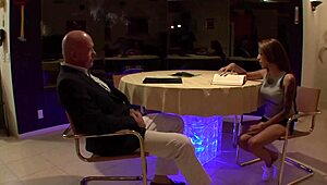 Gia Jakarta's tight asshole and shaved pussy get jackhammered by monster cock before cumshot on her pierced belly