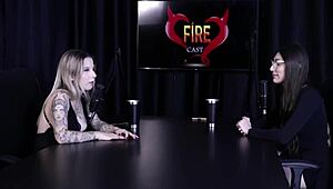 Check Melina Khalifa's naughty interview full of wild fun on Porn Cast Brazil part 4! 🔥👀