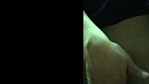 Latina teases her tight ass with anal masturbation close up