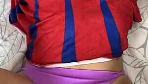 big ass cheerleader takes two cocks deep, you watching this?