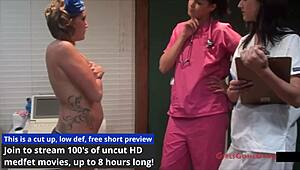 taylor raz preps for college finals with nurse toys backstage