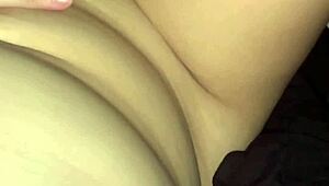 Horny Filipina fingering her wet pussy, craving cock but kinamot for now?