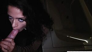pierced nipples teen sucks big cock so sloppy before uncle rails her tight