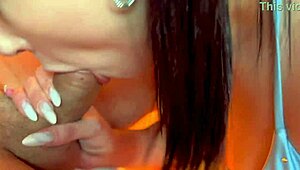 He corners stepsister for taboo pounding inside hot sauna