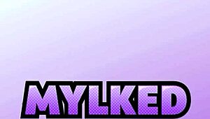 Tifa quinn milks huge cock at table for creamy tit reward