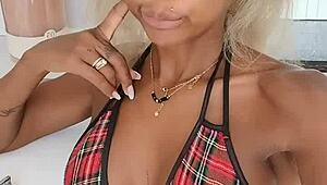schoolgirl's steamy office sex tape with director unfolds