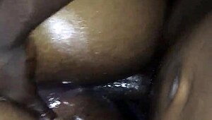 my thick chocolate monster cock slams deep into phat jiggling ass cheeks