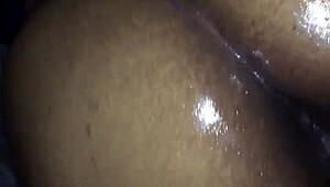 my thick chocolate monster cock slams deep into phat jiggling ass cheeks