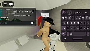 Femboy Calls Me to Room for Hard Shemale Sex - Brookhaven!