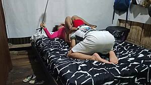 Wanna see me give my curly-haired stepdaughter a sloppy blowjob on her big pussy then fuck her nympho style homemade?