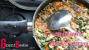 I CATCH my stepsister's BIG ASS in the kitchen BENT OVER and we FUCK DOGGYSTYLE till ORGASM this morning!