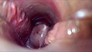 Vaginal Orgasm Quivers Deep Inside Her Wet Pussy