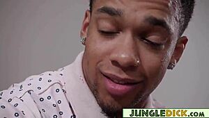 busty milf in lingerie seduces daughter's black boyfriend with big tits and monster cock 😈 interracial cheating blowjob fucking young