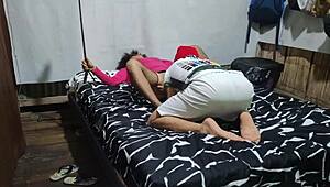 Wanna see me give my curly-haired stepdaughter a sloppy blowjob on her big pussy then fuck her nympho style homemade?