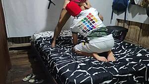 Wanna see me give my curly-haired stepdaughter a sloppy blowjob on her big pussy then fuck her nympho style homemade?