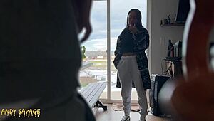 Amateur Latina Takes Cock In All Three Holes Anal