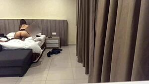 yo i placed hidden cam to catch this cheating malaysian tinder slut riding me hard 🔥😈