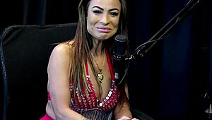 brazilian teen latina belinha baracho's casting interview turns swinger group toy fetish on sheer red